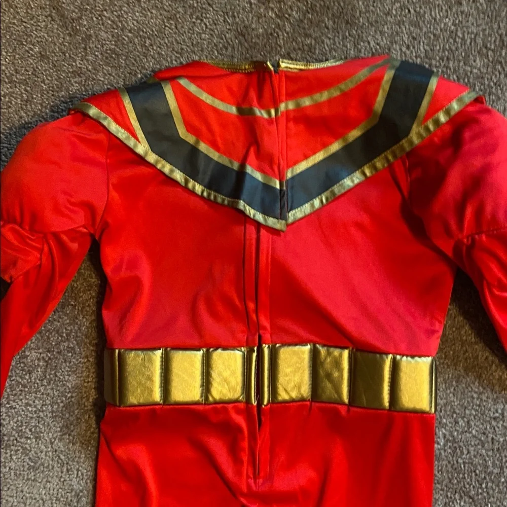 Disney Red Power Rangers Halloween Costume Youth Small
